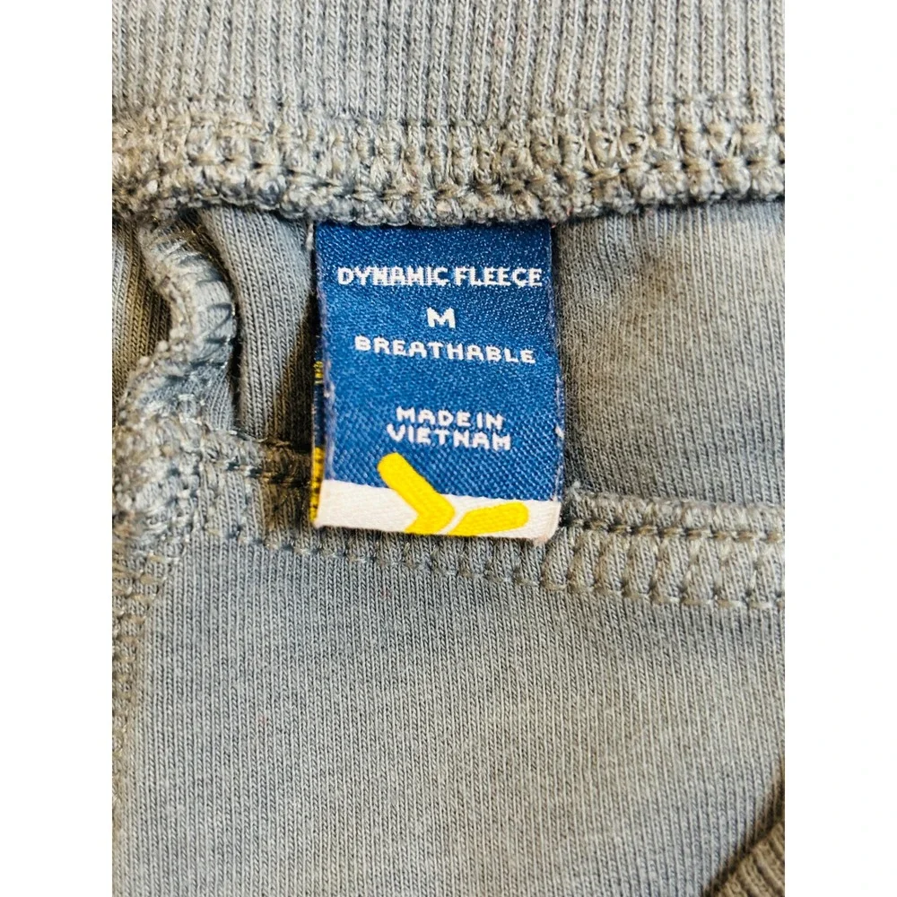 Old Navy Dynamic Fleece Joggers Mens Medium Teal Blue Breathable Sweatpants